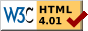 Valid HTML 4.01 Strict.